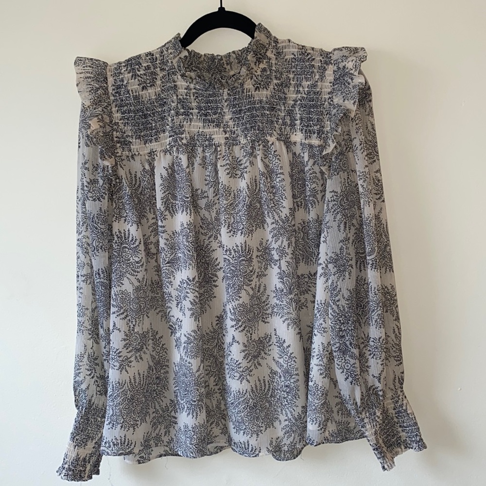 Ann Taylor blouse size large